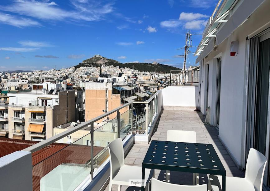 شقة Pratinou Penthouse أثينا المظهر الخارجي الصورة
